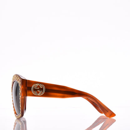 Gucci Square Frame Star Sunglasses GG 3870/S Light Tortoiseshell 3 of 8