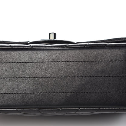 Chanel Lambskin Chevron Quilted Mini Rectangular Flap So Black 9 of 16