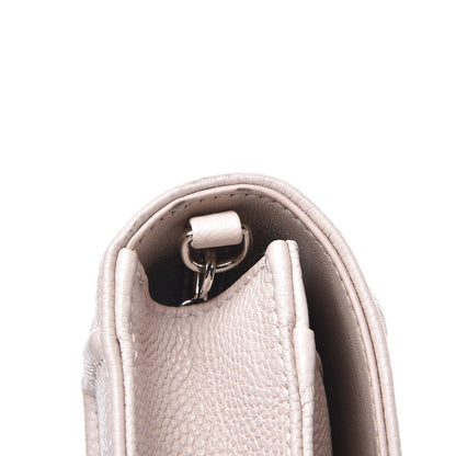 Christian Dior Grained Calfskin Diorama Wallet on Chain Pouch Rose Poudre 10 of 12