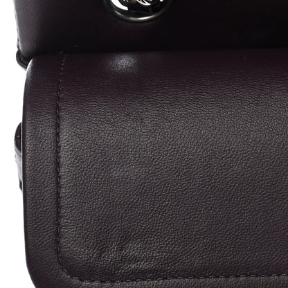 Chanel Lambskin Quilted Small Double Flap Purple 12 of 13