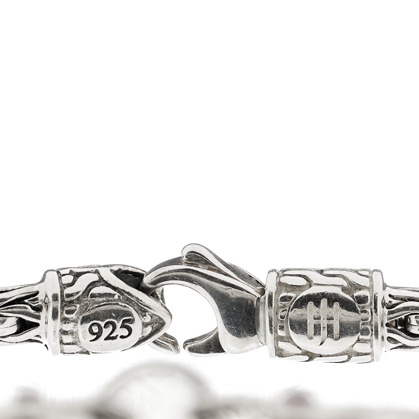 Sterling Silver Ruby Naga Double Dragon Head Bracelet
