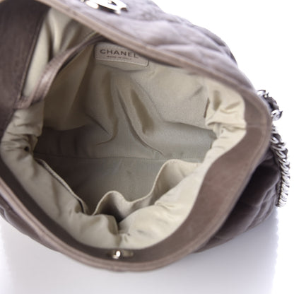 Chanel Washed Lambskin Chain Around Hobo Grey 5 of 10