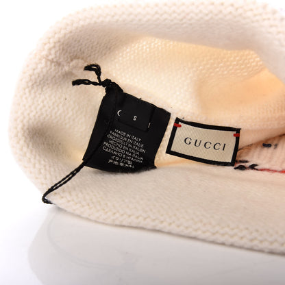 Gucci Wool Flying Pig Hat S Ivory 4 of 4