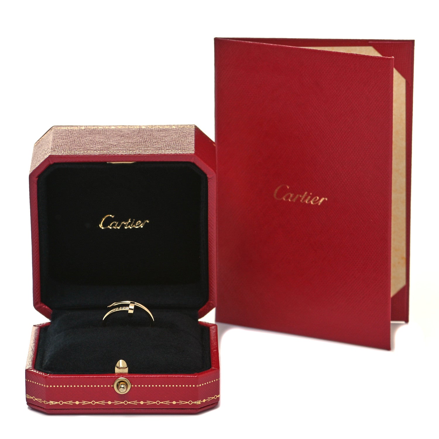 Cartier 18K Yellow Gold Small Juste Un Clou Ring 51 5.75 5 of 5