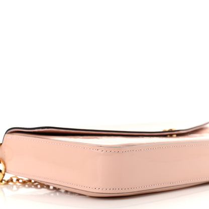 Louis Vuitton Vernis Felicie Chain Wallet Rose Ballerine 10 of 12