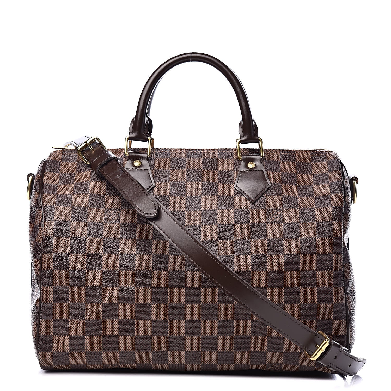 Louis Vuitton Damier Ebene Speedy Bandouliere 30 1 of 11