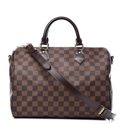 Louis Vuitton Damier Ebene Speedy Bandouliere 30 1 of 11