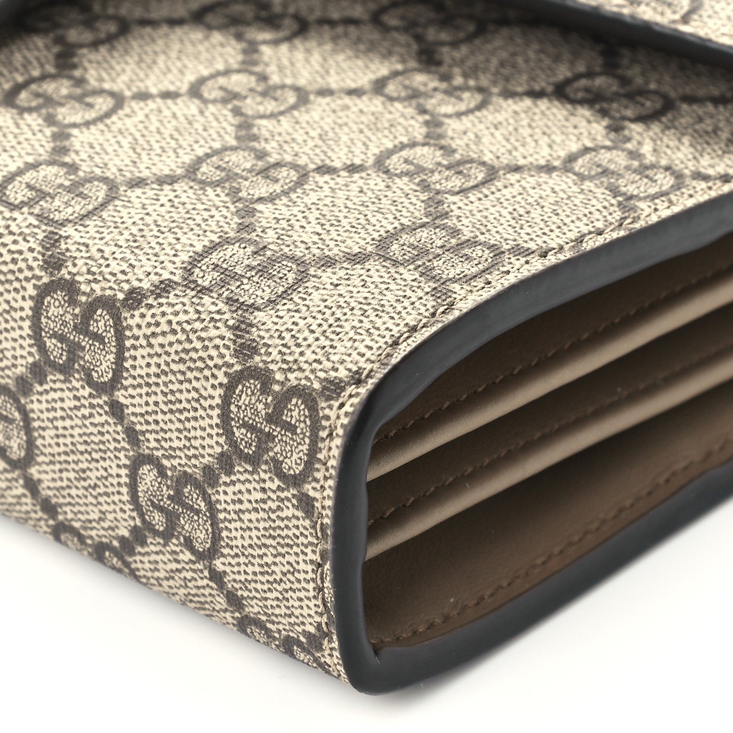 Gucci GG Supreme Monogram Mini Dionysus Chain Wallet Beige Taupe 10 of 11