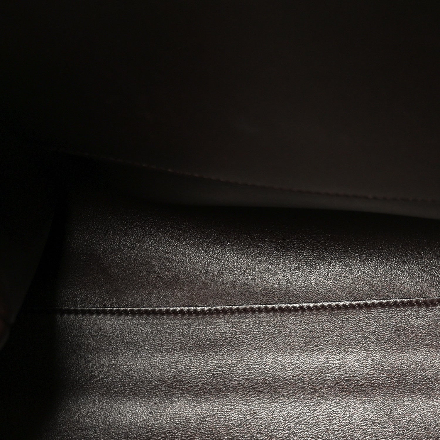 The Row Matte Grained Calfskin India 15.75 Wood Brown 5 of 9