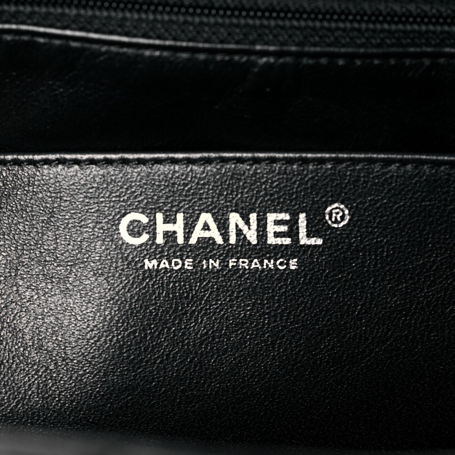 Chanel Washed Caviar Quilted Maxi Single Flap Black 6 of 13