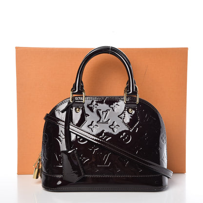 Louis Vuitton Vernis Alma BB Amarante 15 of 15