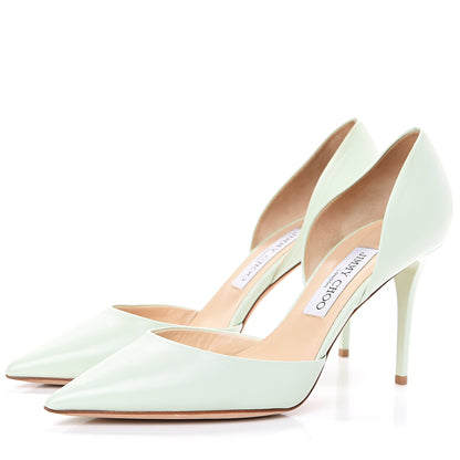 Jimmy Choo Calfskin Addison d'Orsay Pump 39 Key Lime 3 of 8
