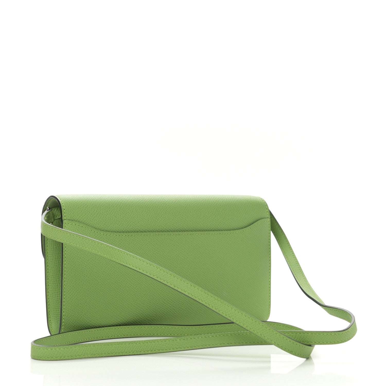 Hermes Epsom Constance Long To Go Wallet Vert Criquet 2 of 9