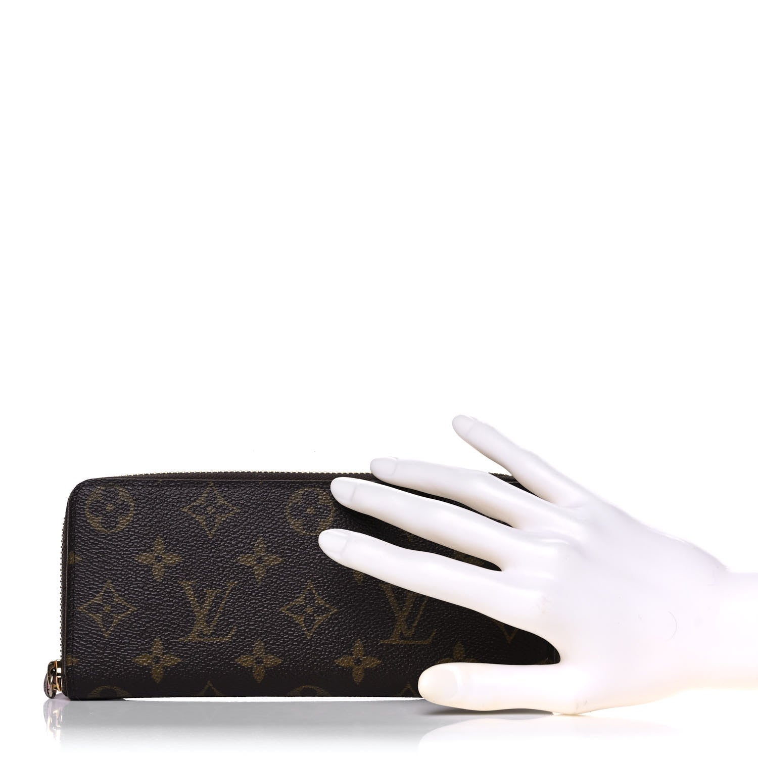 Louis Vuitton Monogram Clemence Wallet Rose Ballerine 2 of 15