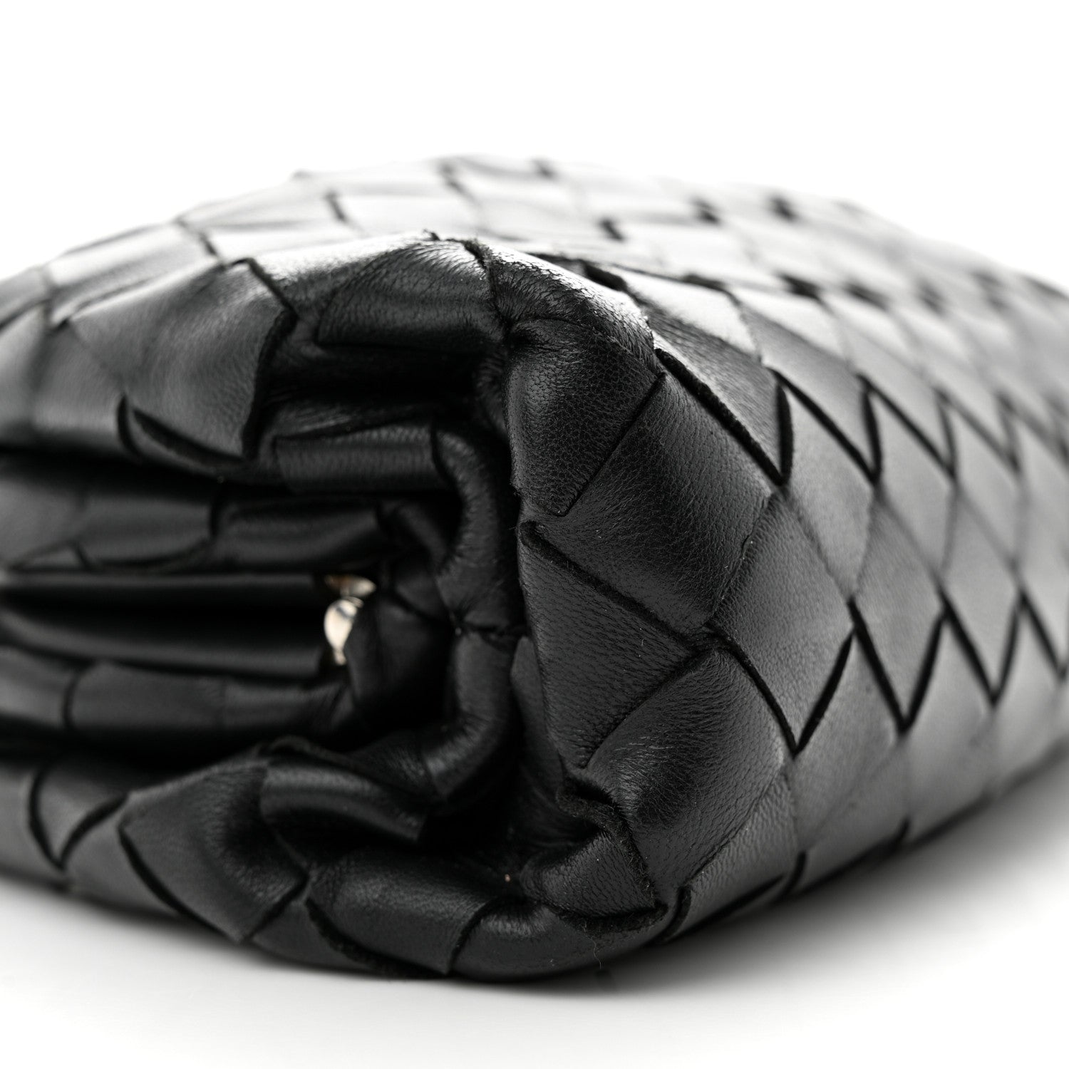 Bottega Veneta Nappa Intrecciato The Mini Pouch Black 9 of 11