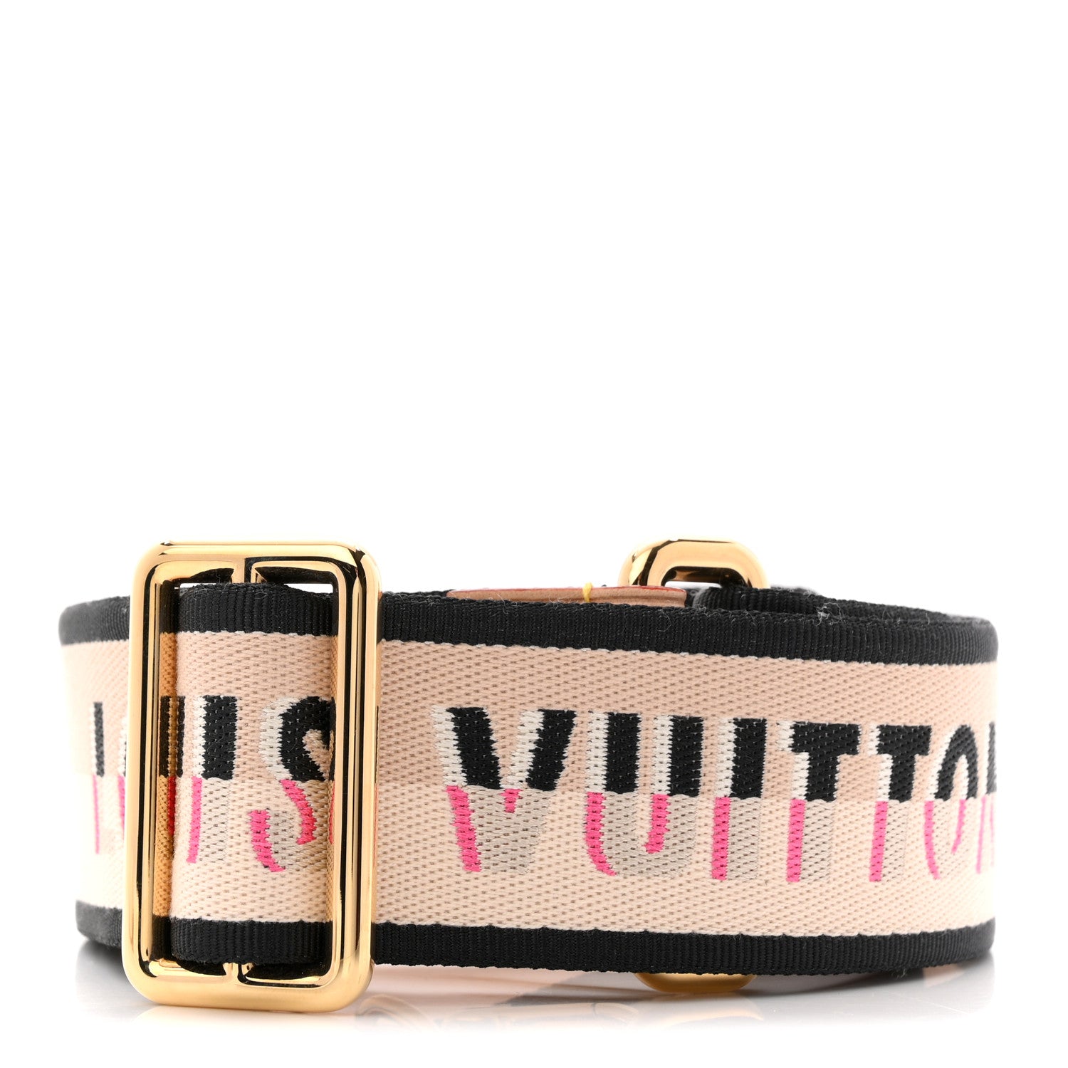 Louis Vuitton Jacquard Speedy Bandouliere 20 Shoulder Strap Black 2 of 3