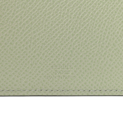 Hermes Epsom Tarmac PM Passport Holder Vert Fizz 6 of 7