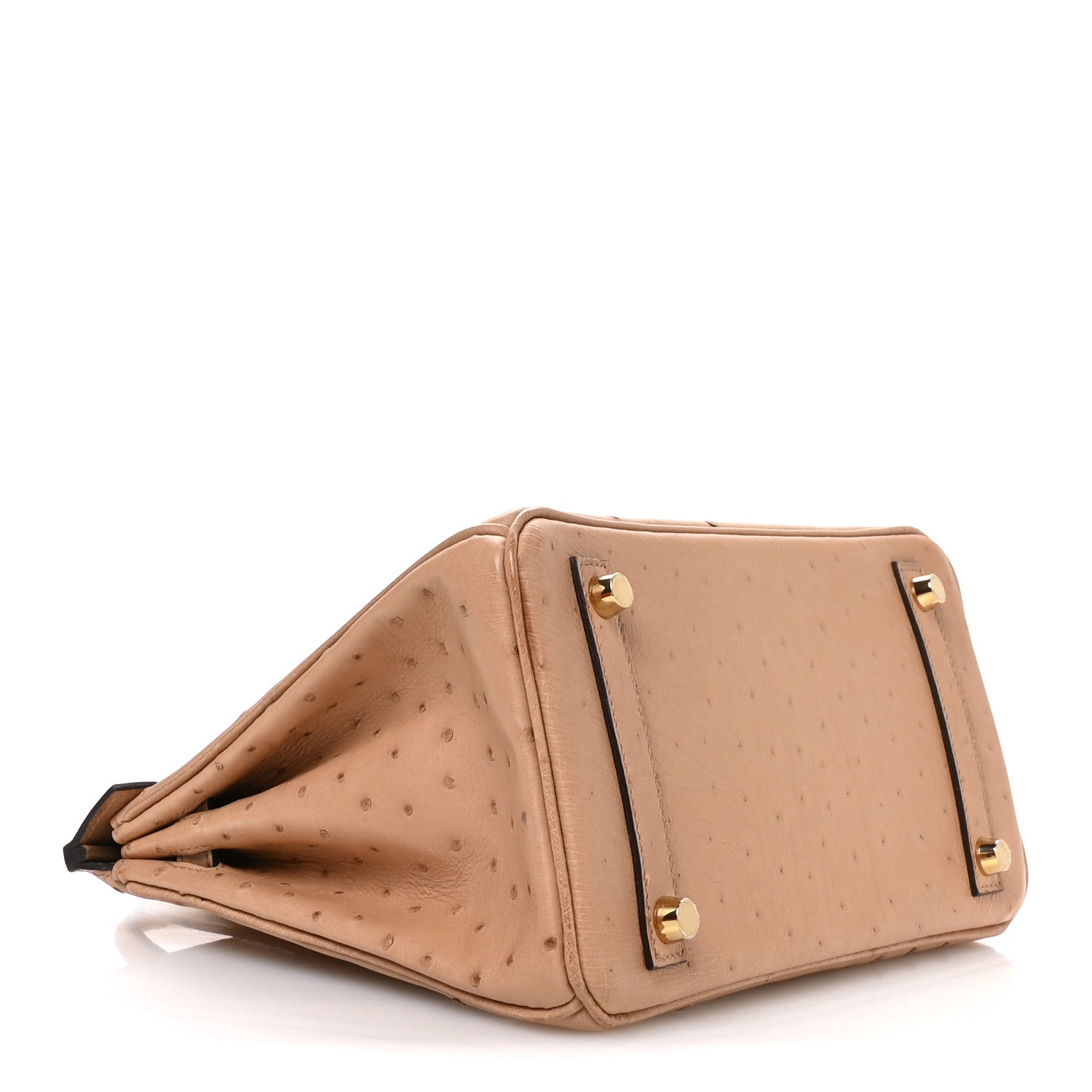 Hermes Ostrich Birkin 25 Chai 4 of 10