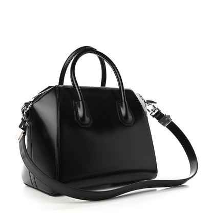 Givenchy Shiny Lord Calfskin Mini Antigona Black 2 of 4