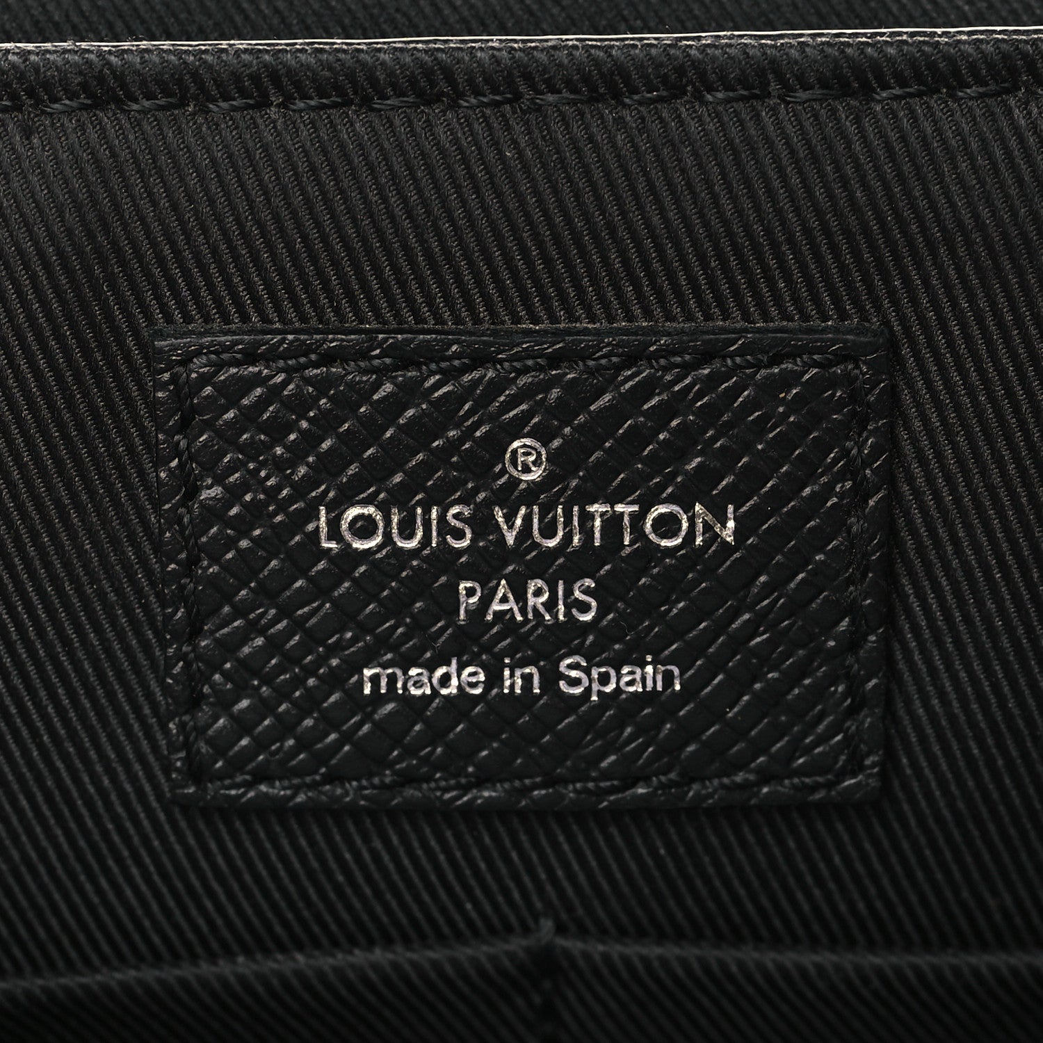 Louis Vuitton Taigarama Messengerama Black 6 of 7
