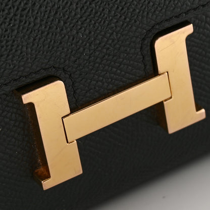 Hermes Epsom Constance Wallet To Go Black 12 of 13