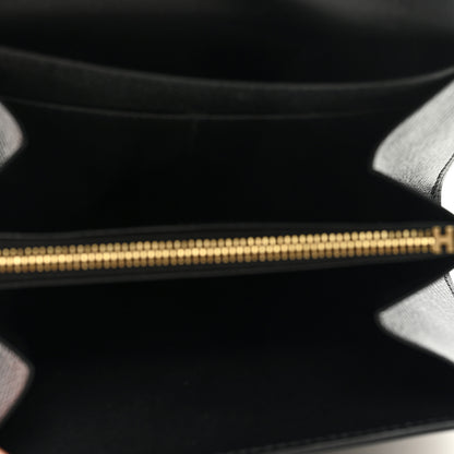 Hermes Epsom Constance Compact Passant Wallet Black 5 of 6