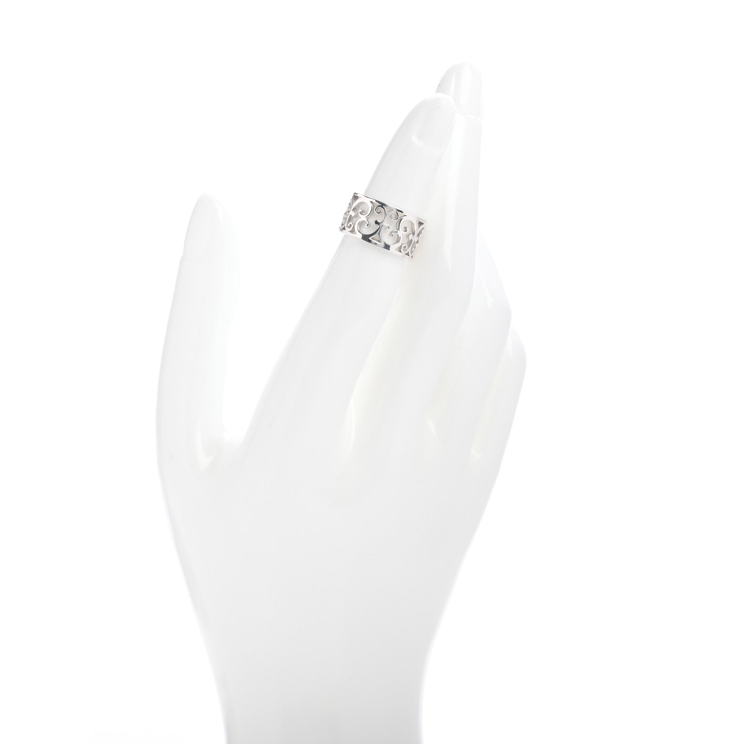 Tiffany Sterling Silver Wide Enchant Ring 46 3.75 2 of 4