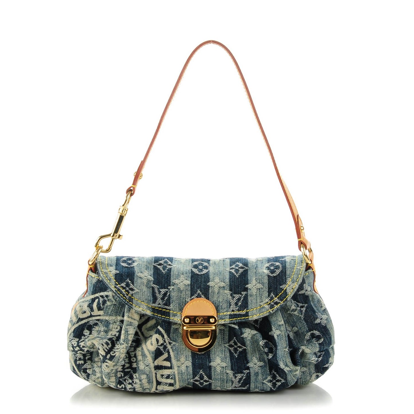 Denim Raye Mini Pleaty
