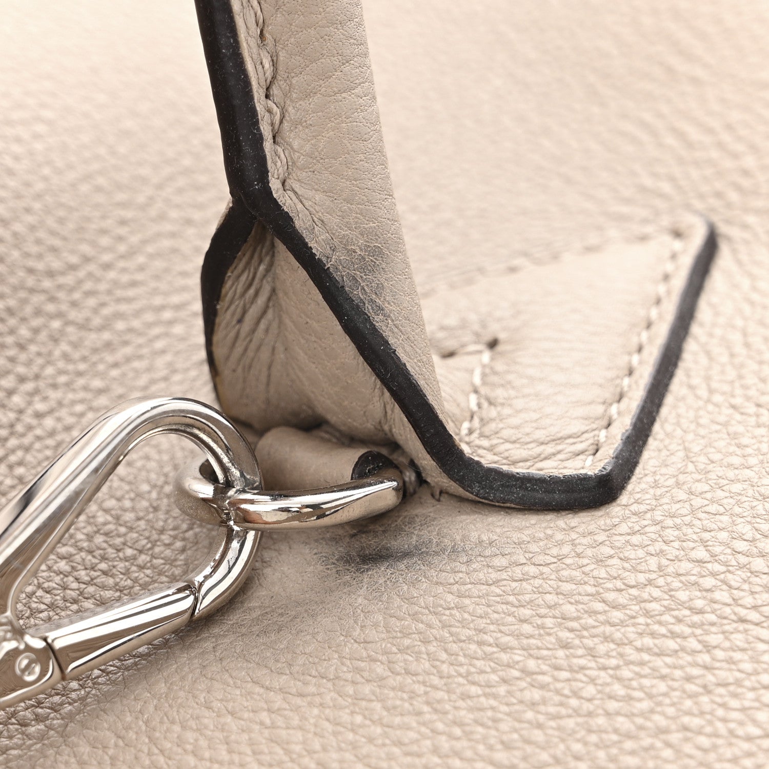 Louis Vuitton Veau Cachemire Soft Lockit PM Galet 11 of 13
