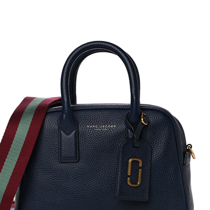 Marc Jacobs Pebbled Calfskin Gotham Bauletto Satchel Blue 12 of 12