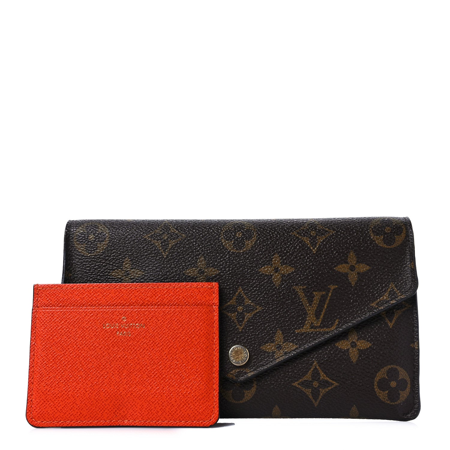 Louis Vuitton Monogram Jeanne Wallet Rose Ballerine 1 of 10