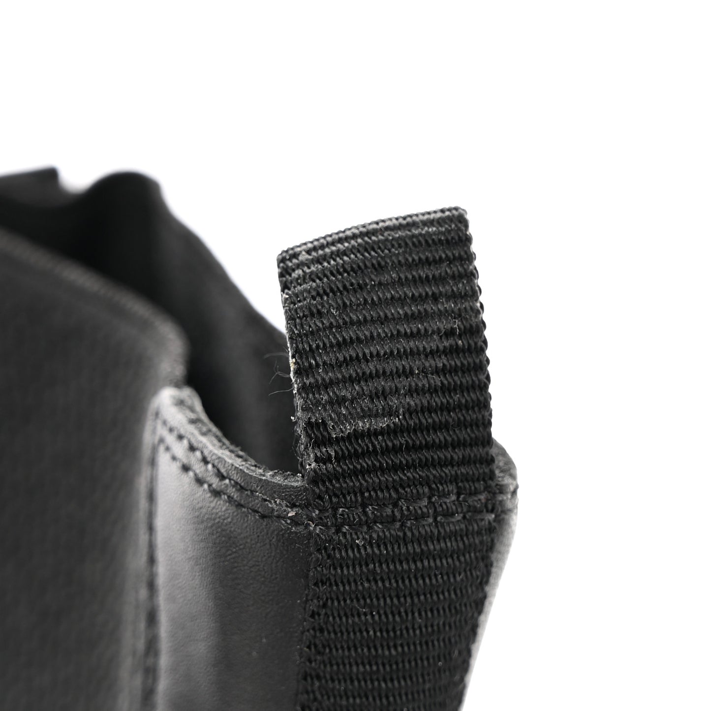 Calfskin Nappa Matelasse Frances Chelsea Boots 38.5 Black