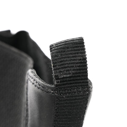 Gucci Calfskin Nappa Matelasse Frances Chelsea Boots 38.5 Black 10 of 14