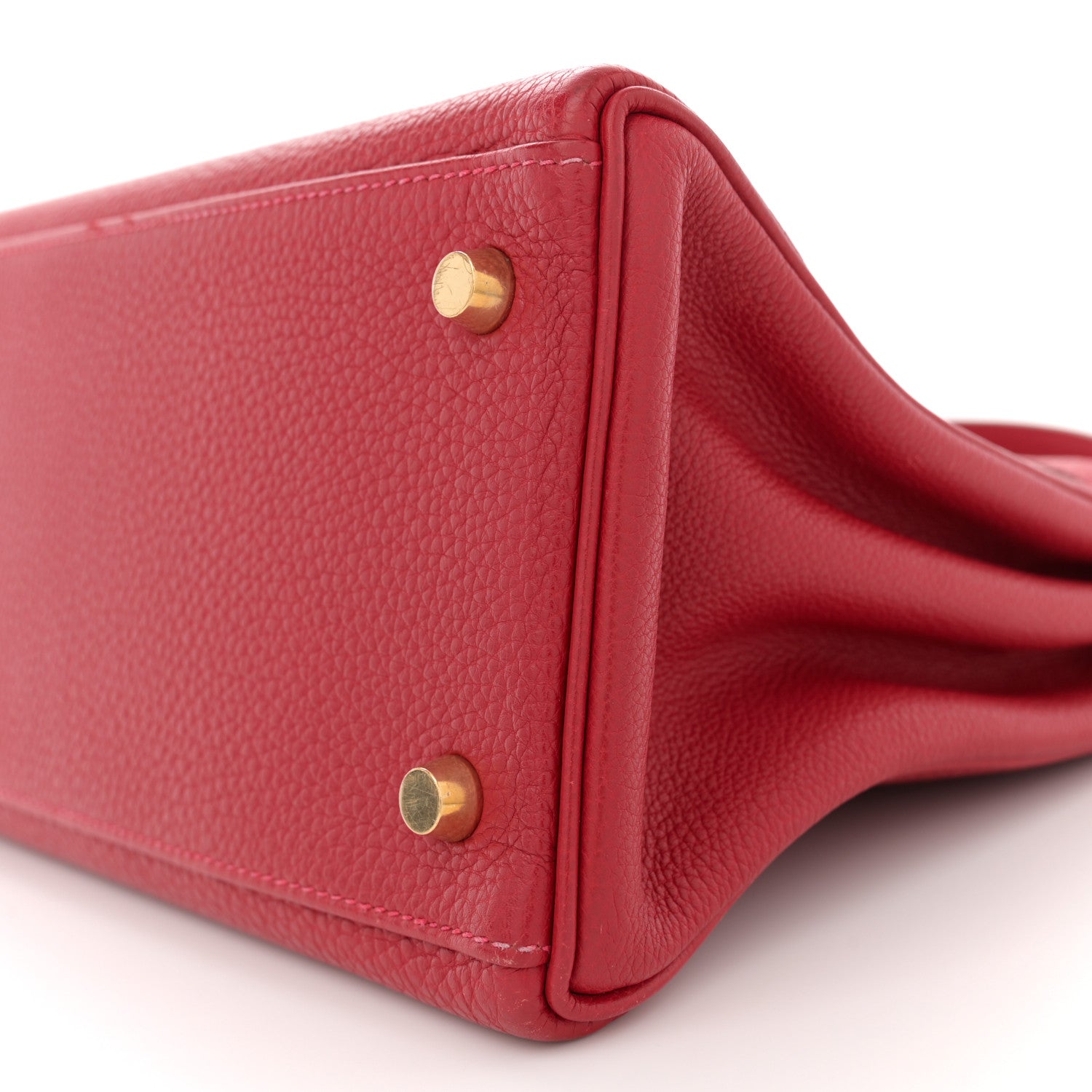 Hermes Togo Kelly Retourne 28 Rouge Vif 10 of 11
