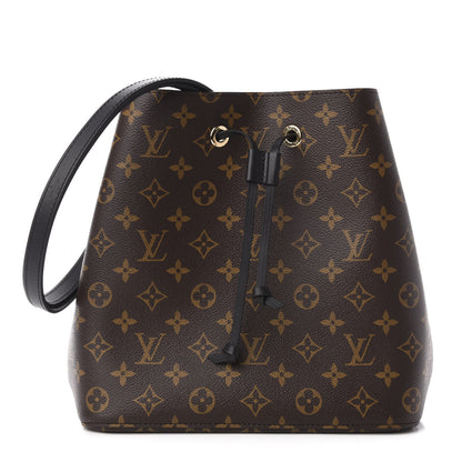 Louis Vuitton Monogram Neonoe MM Black 1 of 9