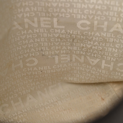 Chanel Canvas Square Stitched CC Small Tote Bag Black 12 of 19