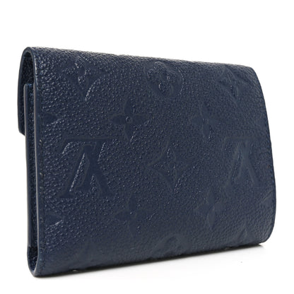 Louis Vuitton Empreinte Victorine Wallet Navy 3 of 6
