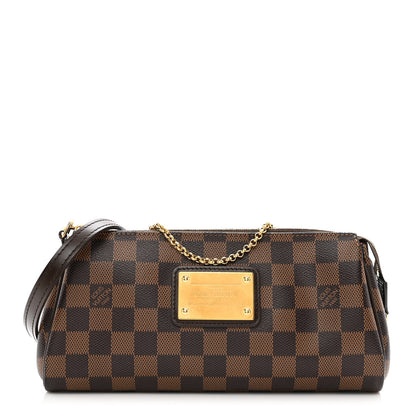 Louis Vuitton Damier Ebene Eva Clutch 1 of 10