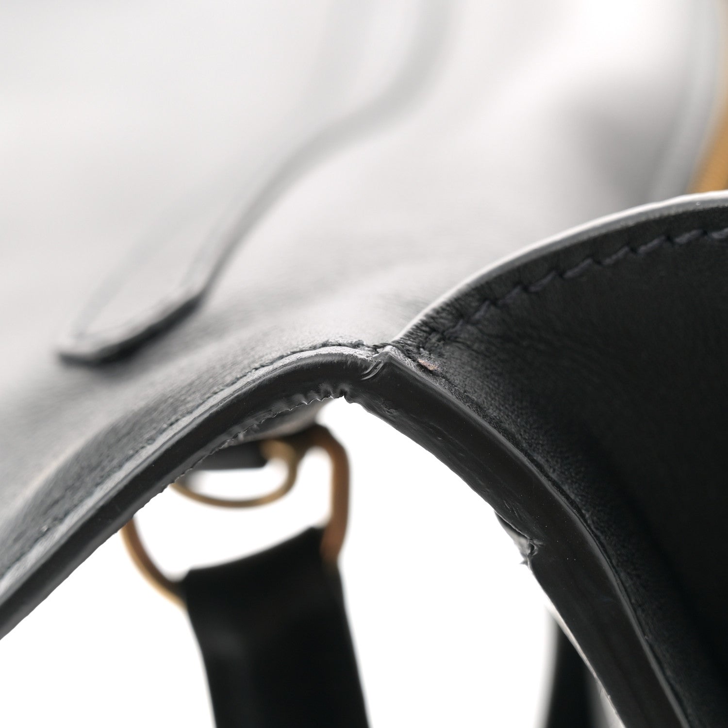 Prada Calfskin Medium Soft Sound Shoulder Bag Black 11 of 12