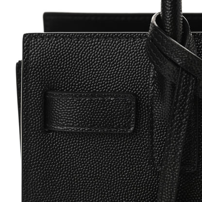 Saint Laurent Grain De Poudre Nano Sac De Jour Black 10 of 10