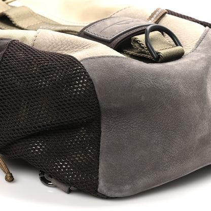 Givenchy Nylon Nubuck G-Trail Small Sling Bag Taupe Anthracite Sand 8 of 9