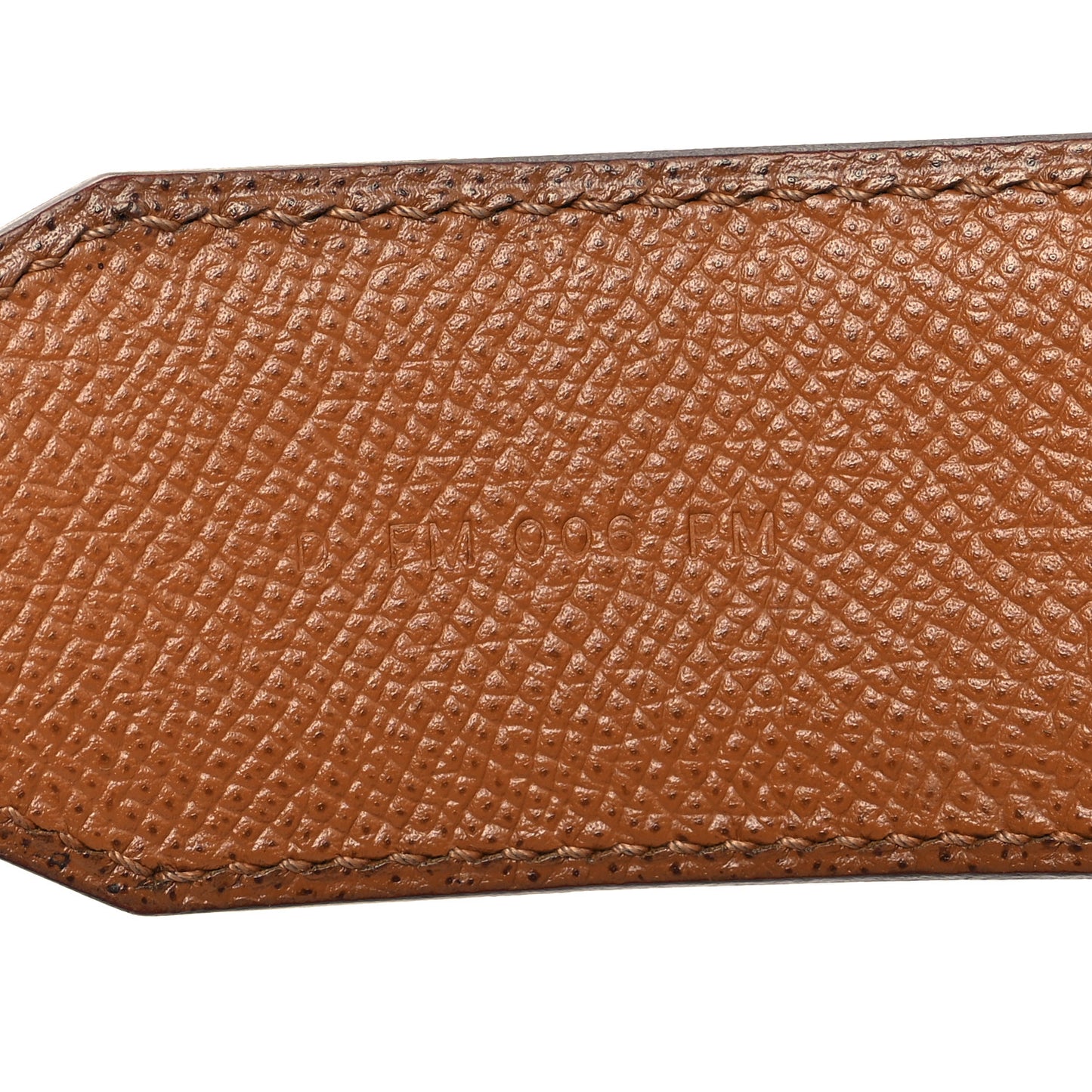 Epsom 30mm Hexagone Tressage Shoulder Strap Gold Bleu Indigo
