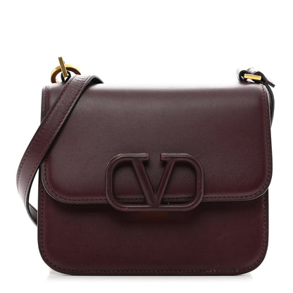 Valentino Garavani Smooth Calfskin Small VSling Shoulder Bag Rubin 1 of 9
