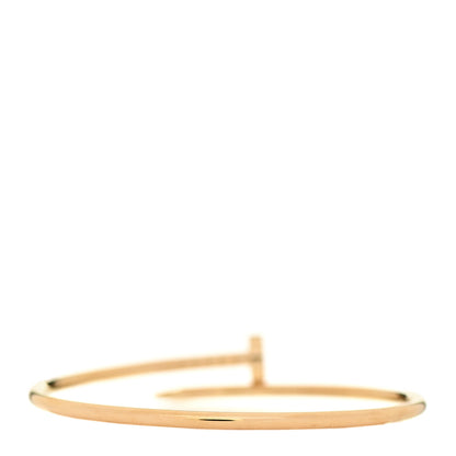 Cartier 18K Yellow Gold Small Juste Un Clou Bracelet 15 2 of 4