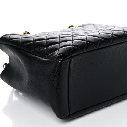 Chanel Caviar Quilted Grand Shopping Tote GST Black 9 of 12