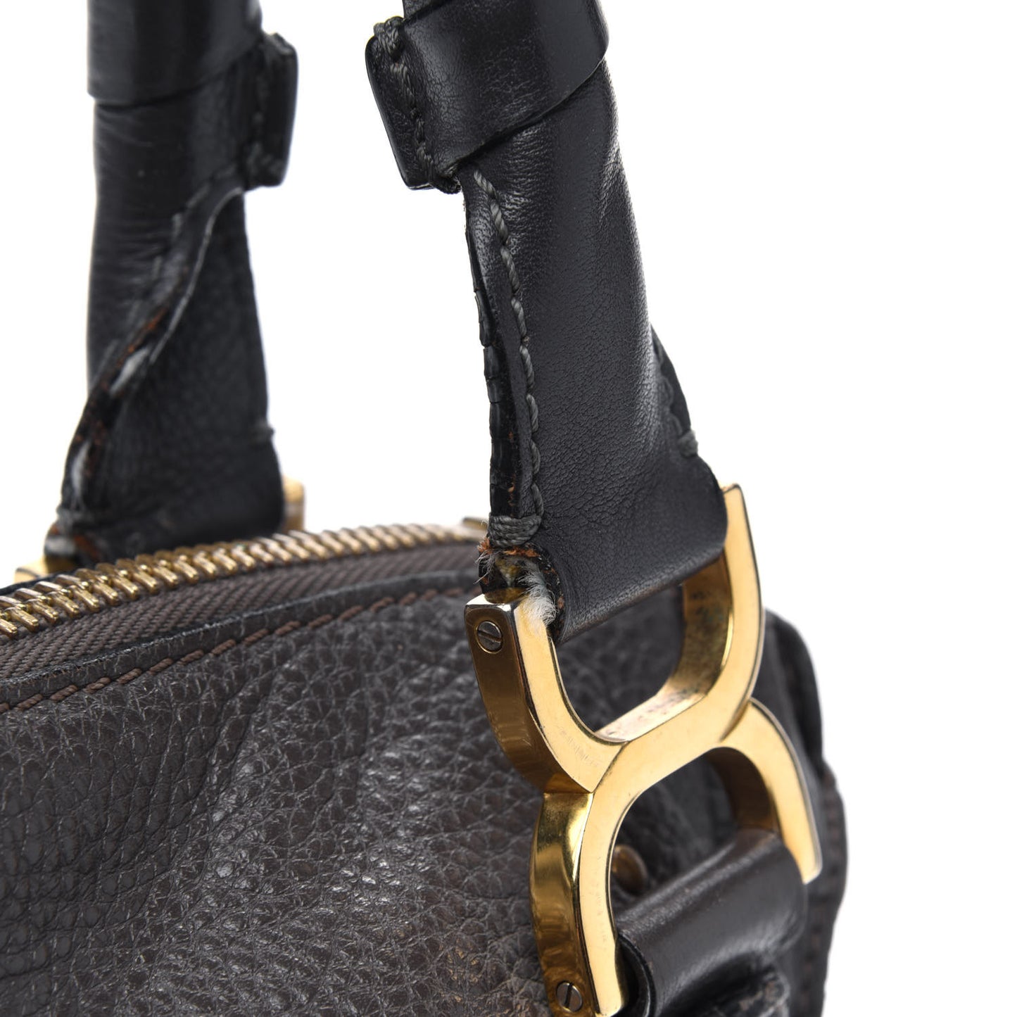 Calfskin Medium Marcie Satchel Ash