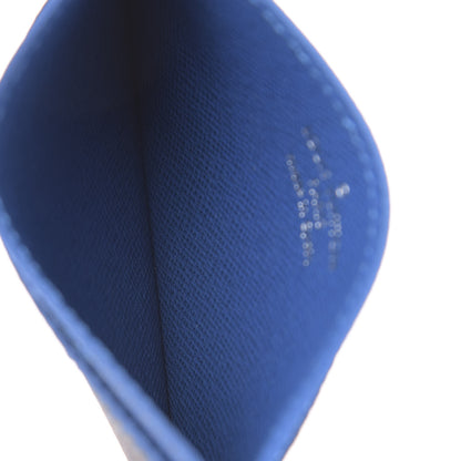 Louis Vuitton Damier Graphite Card Holder Blue 5 of 8