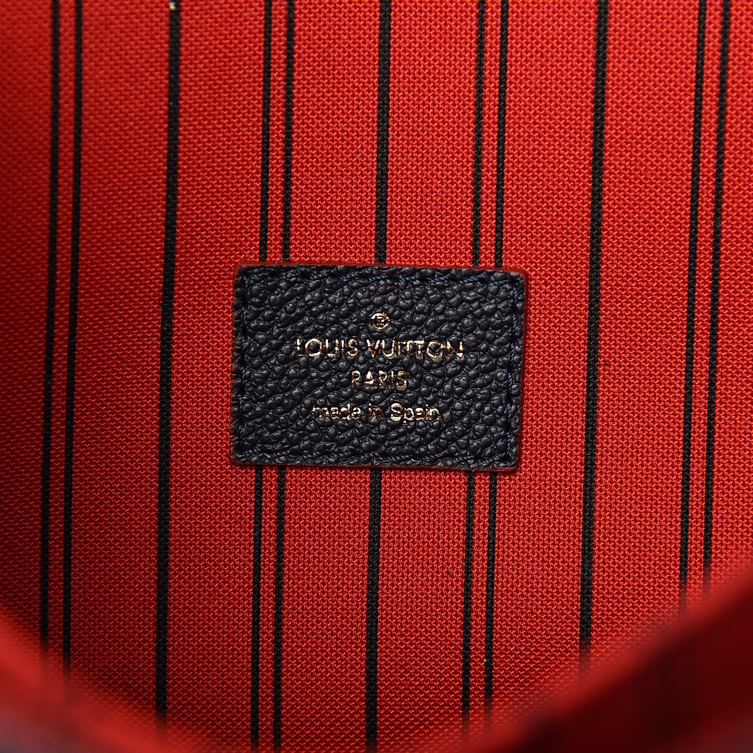 Louis Vuitton Empreinte Pochette Metis Marine Rouge 6 of 9