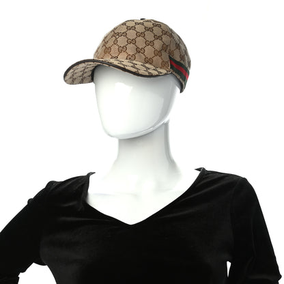 Gucci Monogram Web Baseball Hat S Beige Cocoa 2 of 9