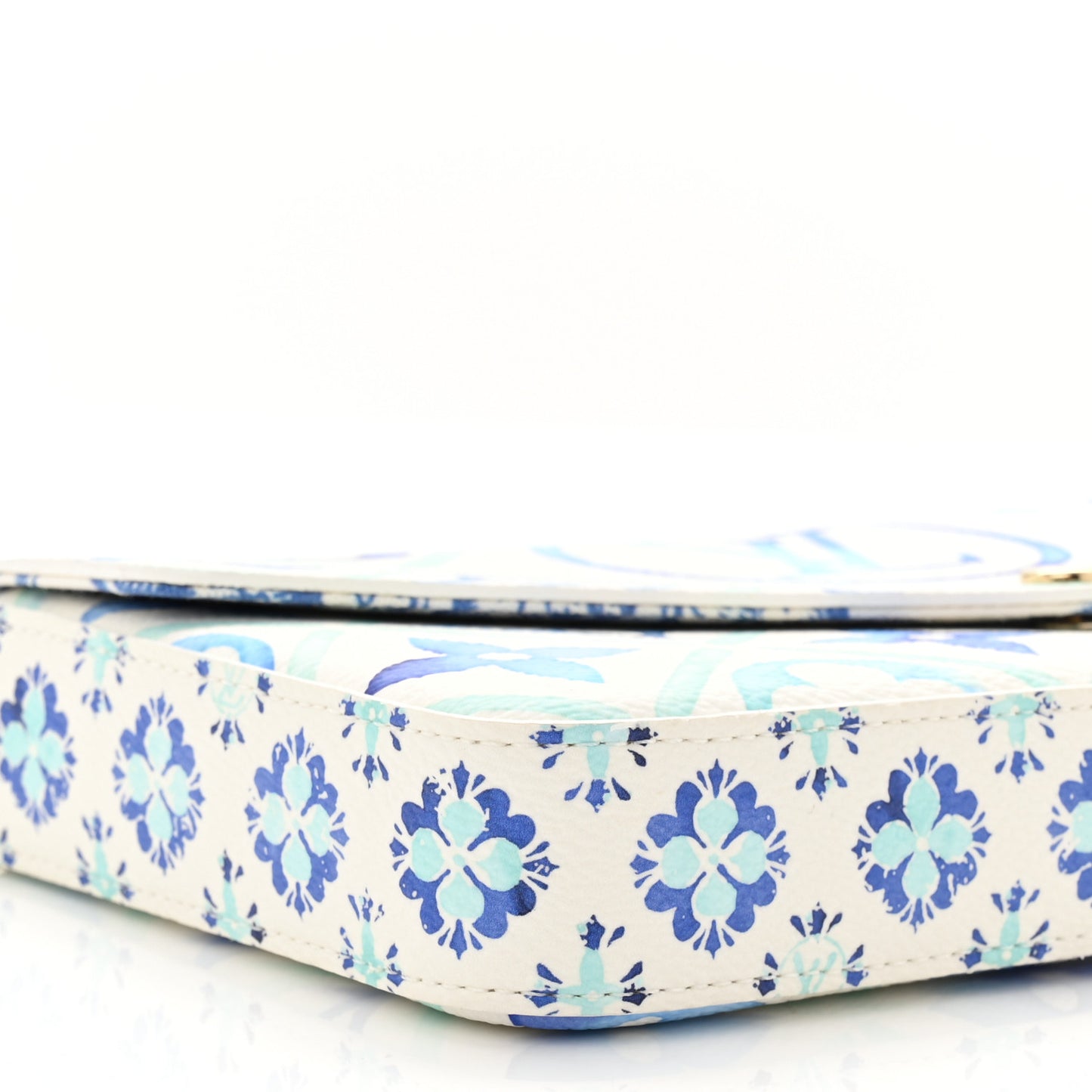 Monogram Giant By The Pool 2.0 Felicie Pochette Chain Wallet Lagoon Blue